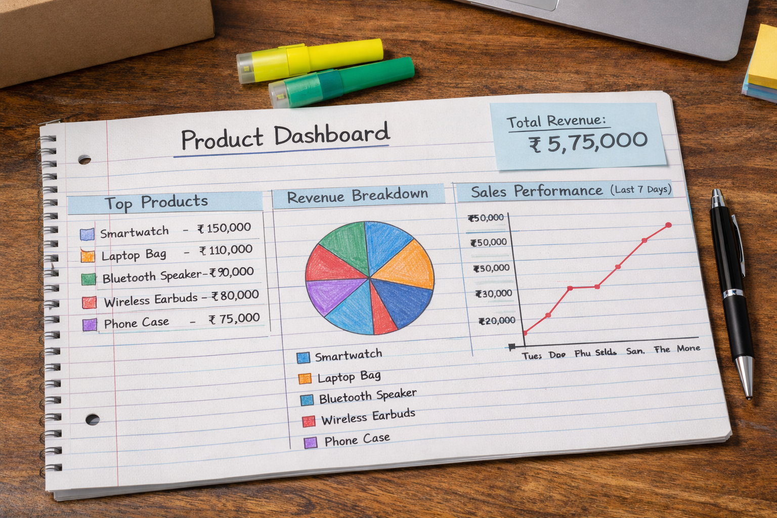 Product Dashboard