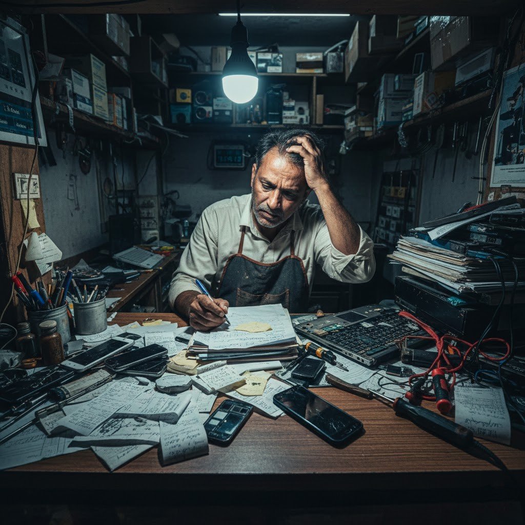 Disorganized Workflow