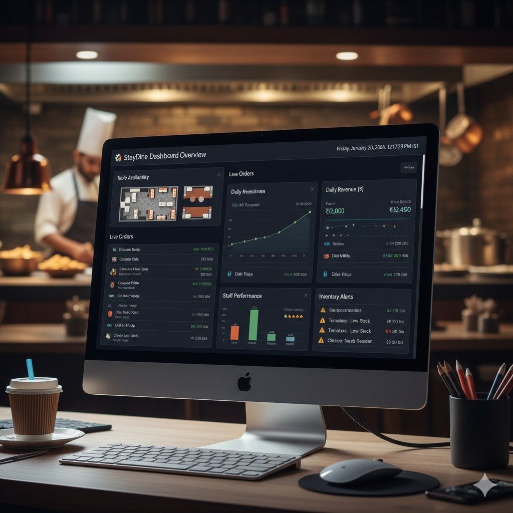 StayDine Dashboard Overview