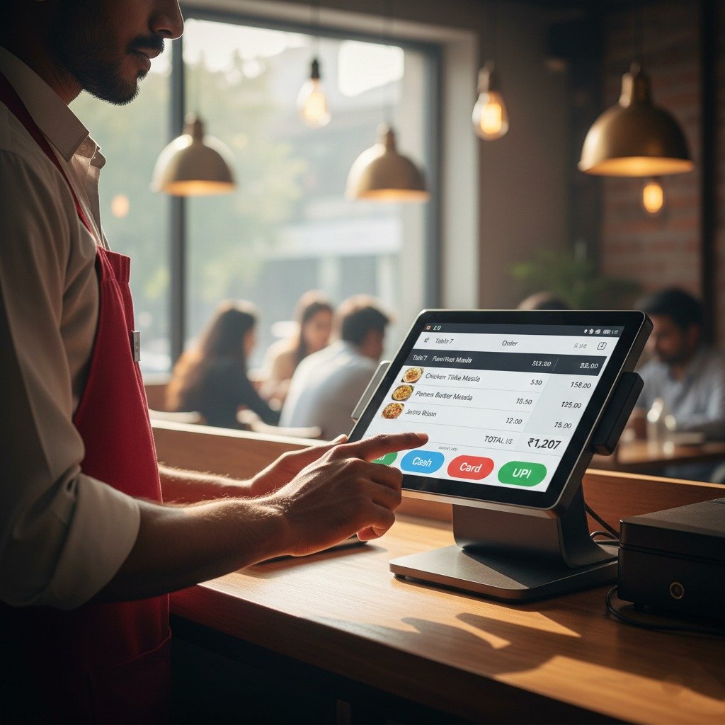 Restaurant POS Screen